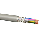 Flexible cable gray colored 3x0.75 shielded
